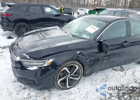 2021 Honda Accord Sport Special Edition из США, поврежденный, VIN 1HGCV1F40MA092534